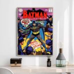 poster dc comics vintage 2