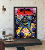 poster dc comics vintage 2