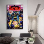 poster dc comics vintage 2