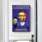 poster bar pubblicitario vintage