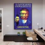 poster bar pubblicitario vintage