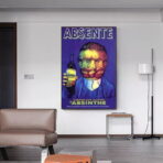 poster bar pubblicitario vintage