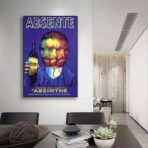 poster bar pubblicitario vintage