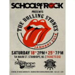 poster concerto vintage dei rolling stones