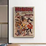 poster di giocattoli vintage