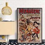 poster di giocattoli vintage