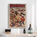poster di giocattoli vintage