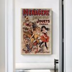 poster di giocattoli vintage