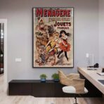 poster di giocattoli vintage