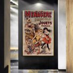 poster di giocattoli vintage