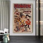 poster di giocattoli vintage
