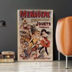 poster di giocattoli vintage