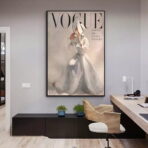 poster di moda vintage vogue