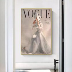 poster di moda vintage vogue