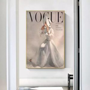 poster di moda vintage vogue
