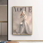 poster di moda vintage vogue