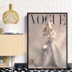 poster di moda vintage vogue