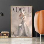 poster di moda vintage vogue