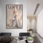 poster di moda vintage vogue