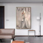 poster di moda vintage vogue