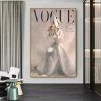 poster di moda vintage vogue