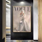 poster di moda vintage vogue