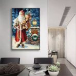 poster natalizio vintage 2