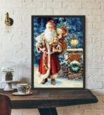 poster natalizio vintage 2