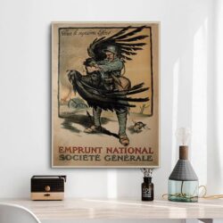 poster di propaganda del prestito nazionale