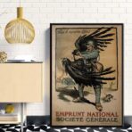 poster di propaganda del prestito nazionale