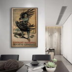 poster di propaganda del prestito nazionale
