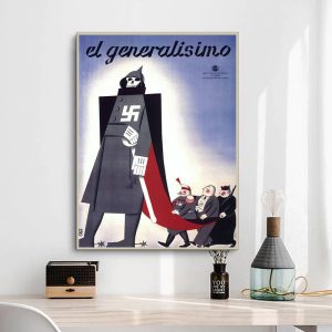 manifesto di propaganda franchista