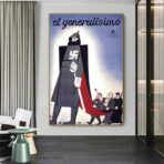 manifesto di propaganda franchista