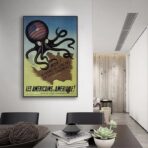 poster di propaganda del piano marshall