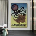 poster di propaganda del piano marshall