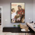 poster di propaganda stalin
