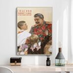 poster di propaganda stalin
