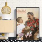 poster di propaganda stalin
