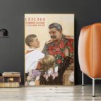 poster di propaganda stalin