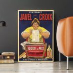 poster pubblicitario vintage