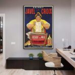 poster pubblicitario vintage