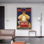 poster pubblicitario vintage
