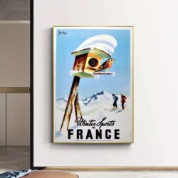 poster di sci vintage 1