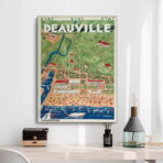 poster vintage deauville 1