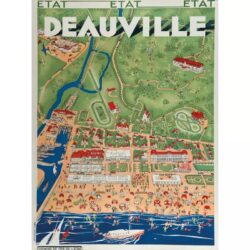 poster vintage deauville 1