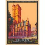 poster digione vintage