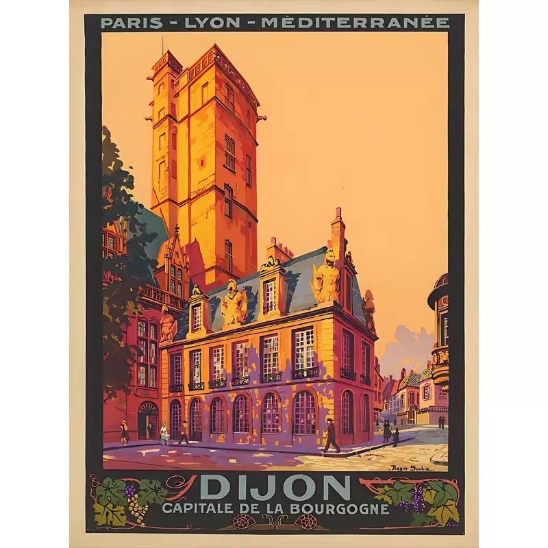 poster digione vintage poster digione vintage