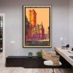 poster digione vintage