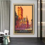 poster digione vintage