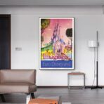 poster vintage disneyland